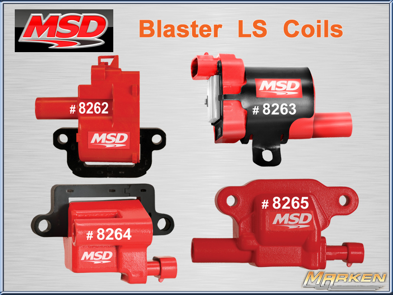 Msd New Blaster Ignition Coils For Ls Engines